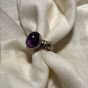 Sterling Silver and amethyst Ring